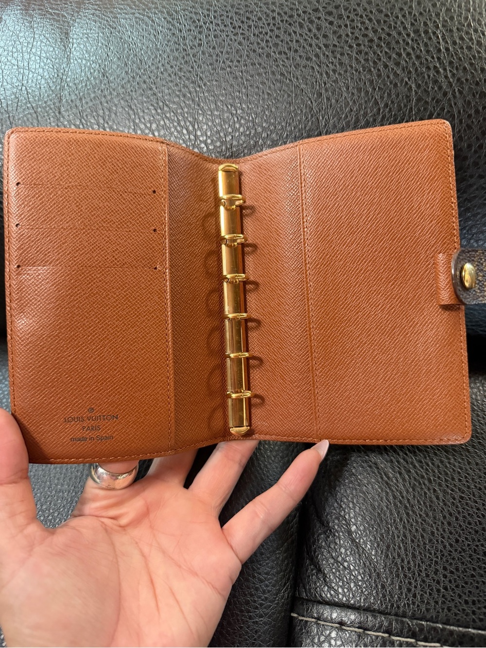 Louis Vuitton Brown Monogram Canvas Pocket Organizer - Picture 4 of 4